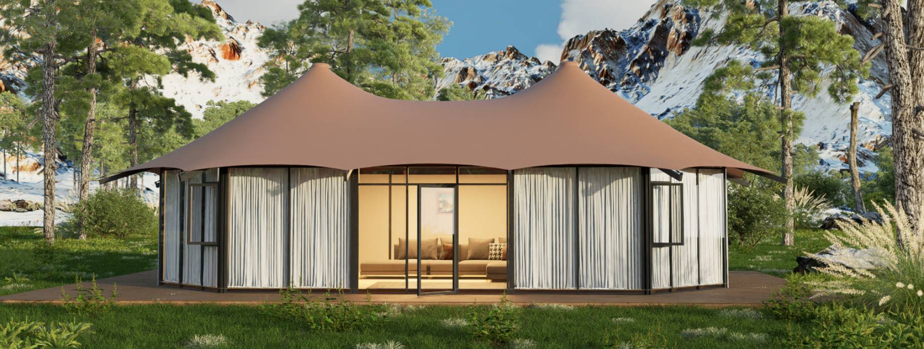 浦江县多边形帐篷定制